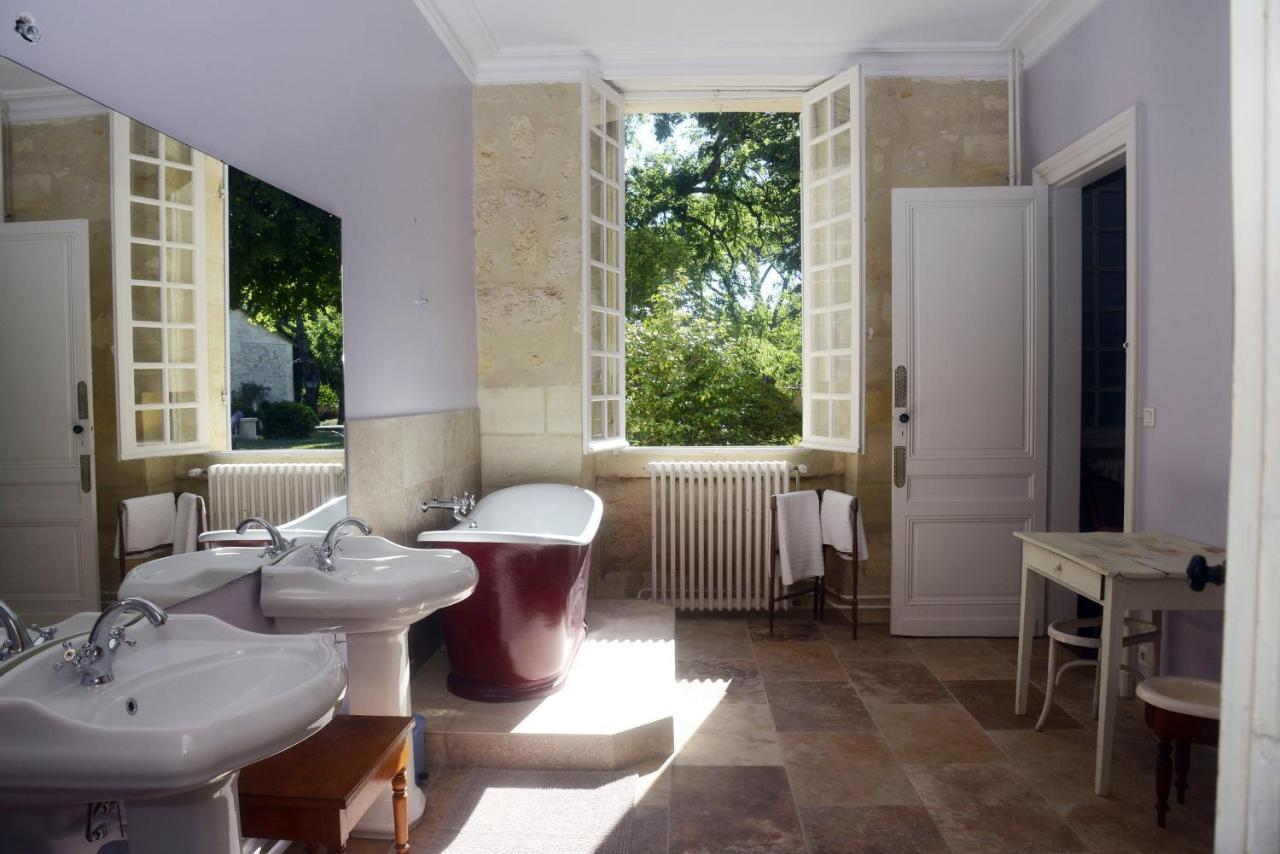 Chateau Rosemont - Grande Maison Familiale Campagne Dans Le Medoc Avec Piscine Et Tennis A 15 Mn Bordeaux Labarde Dış mekan fotoğraf
