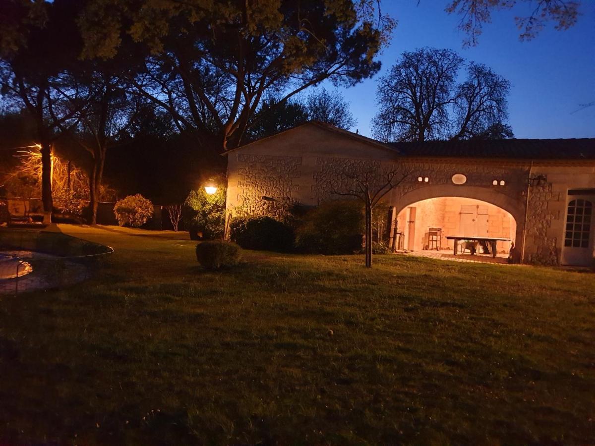 Chateau Rosemont - Grande Maison Familiale Campagne Dans Le Medoc Avec Piscine Et Tennis A 15 Mn Bordeaux Labarde Dış mekan fotoğraf