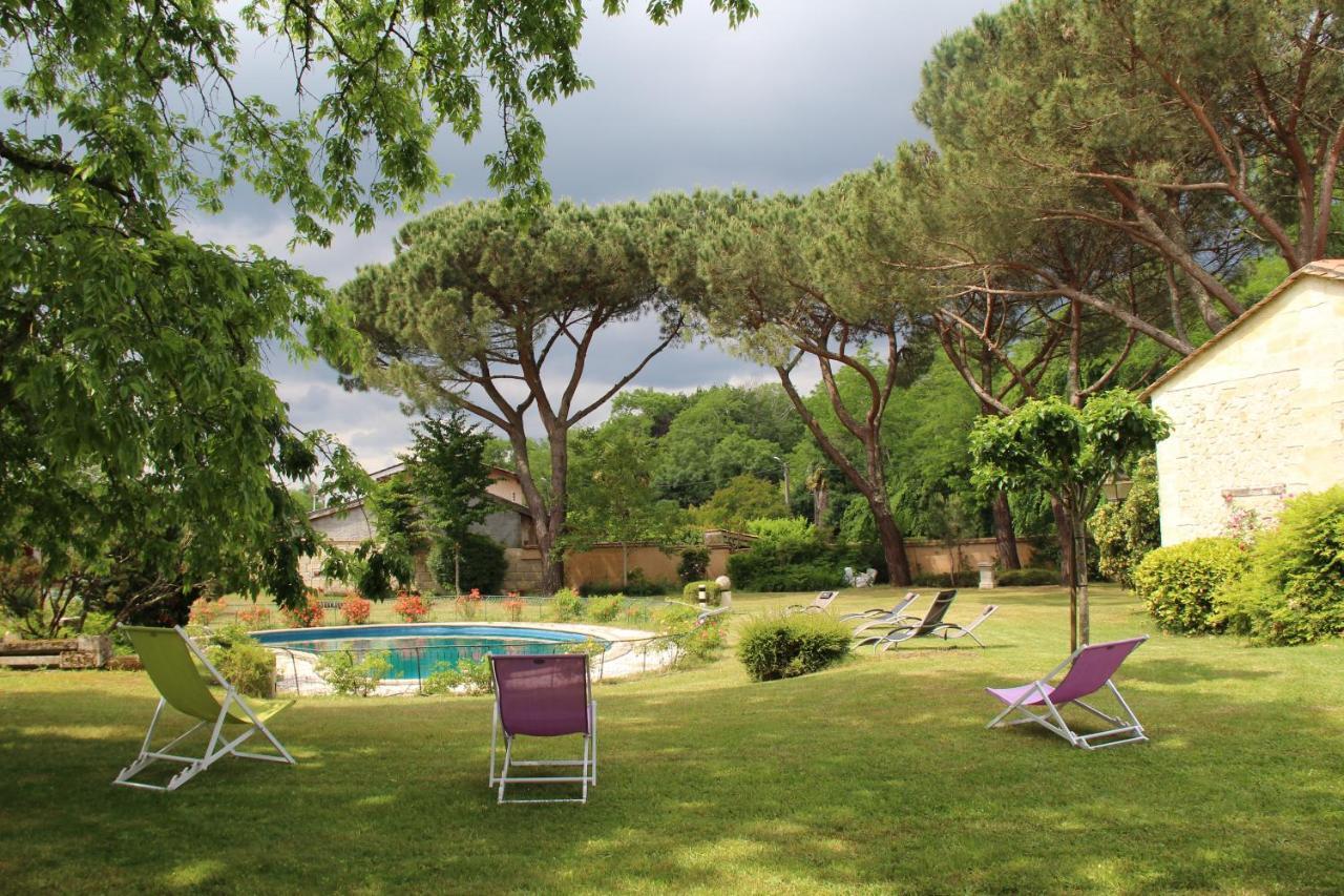 Chateau Rosemont - Grande Maison Familiale Campagne Dans Le Medoc Avec Piscine Et Tennis A 15 Mn Bordeaux Labarde Dış mekan fotoğraf