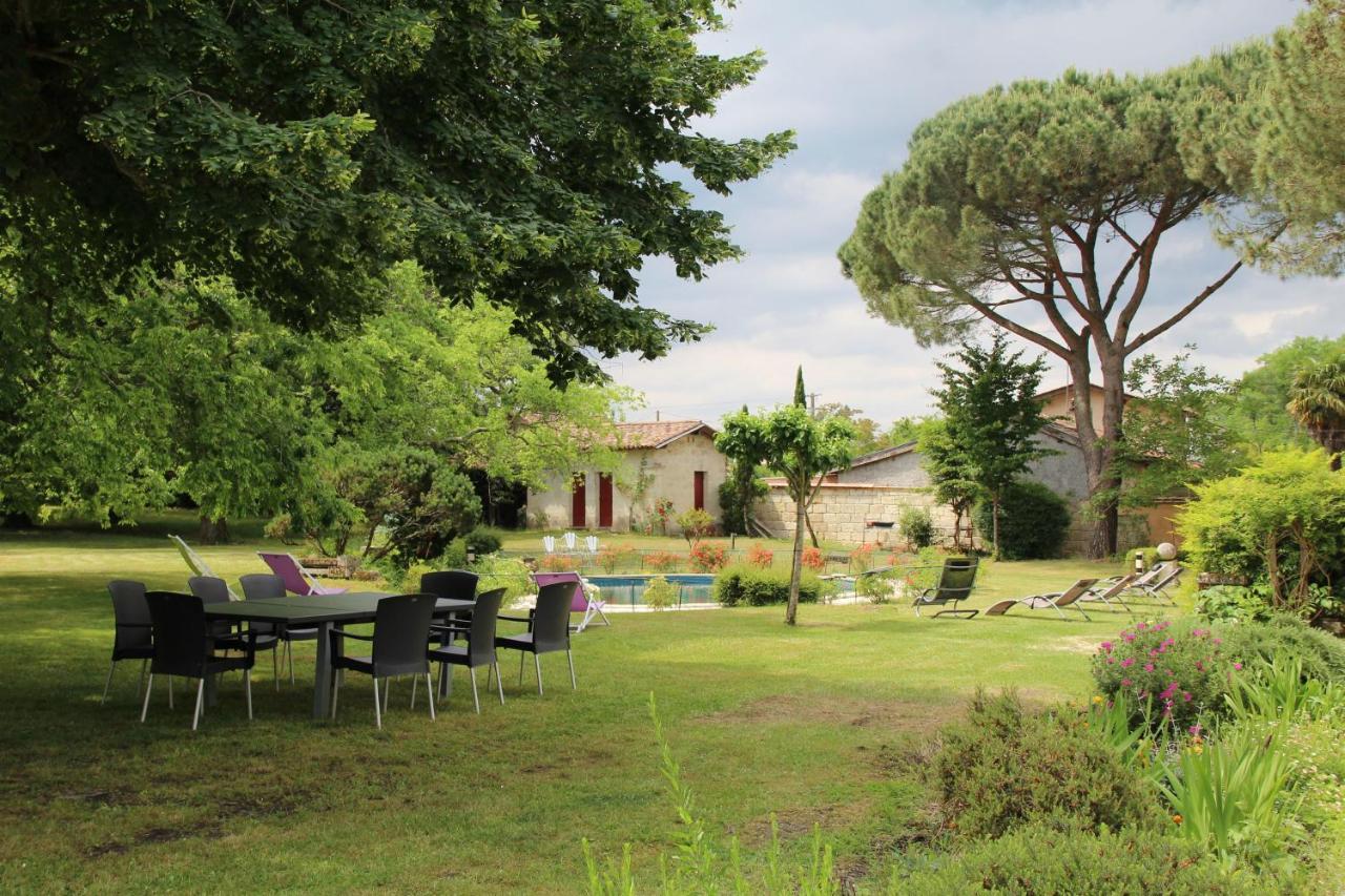 Chateau Rosemont - Grande Maison Familiale Campagne Dans Le Medoc Avec Piscine Et Tennis A 15 Mn Bordeaux Labarde Dış mekan fotoğraf